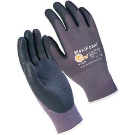 PIP PIP MaxiFoam® Lite„¢ Foam Nitrile Coated Gloves, Gray, 1 Dozen, XL 34-900/XL